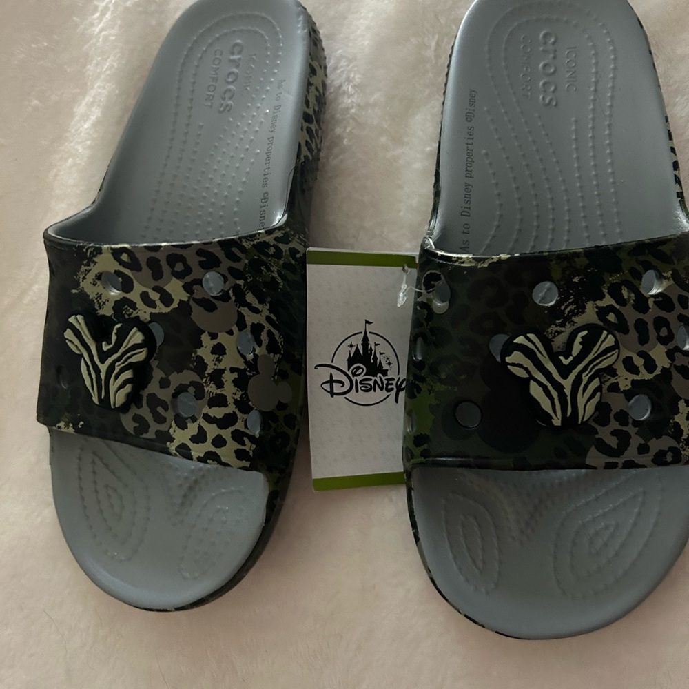 Disney World Parks Animal Kingdom Mickey Mouse Jungle Slides Men’s 5 Women's 7